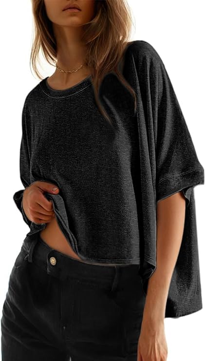 Womens Solid T Shirts